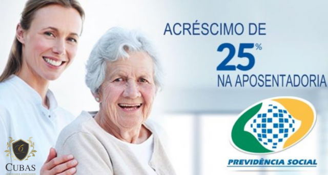 Acrscimo de 25% no pode ser estendido para aposentadoria por tempo de contribuio