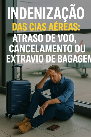 Indenizao das cias areas: atraso de voo, cancelamento ou extravio de bagagem